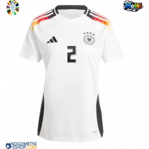 Moški Nogometni dresi Nemčija Antonio Rudiger #2 Domači EP 2024 Kratek Rokav